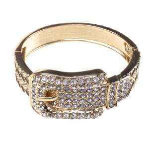   Bangle Bracelet With Crystal Cuff Jewelry