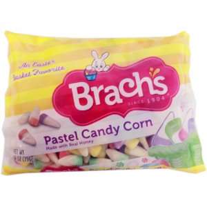 Brachs Pastel Candy Corn 14oz.  Grocery & Gourmet Food