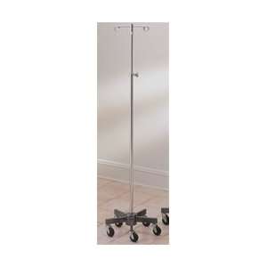  Heavy Base Infusion Pump Stand, Two Hooks Health 
