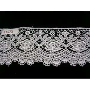    3yds Stunning Venice Lace Bridal Trim in White