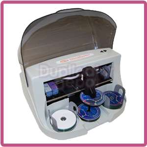 Automated CD DVD 100 Disc Printer Automatic Direct Color Inkjet 