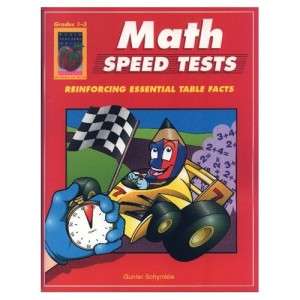 Math Speed Tests Grades 1 3 World Teachers Press  