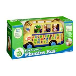  LeapFrog Fun and Learn Phonics Bus Toys & Games