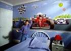kids boys indy racing wall mural race car room decor