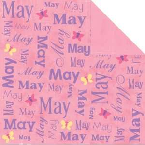  Calendar Collection Double Sided Paper 12X12   May 