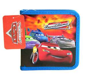 Disney CARS 24 CD DVD BLUE RAY PORTABLE HOLDER CASE NWT  