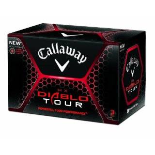 Callaway HX Diablo Tour Golf Balls (12 Pack, White)