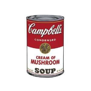  Campbells Soup I Cream of Mushroom, c.1968 Giclee Poster 