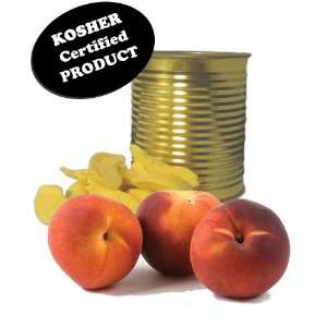 Can of Future Essentials Canned Kosher Freeze Dried Sliced Peaches 