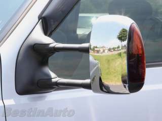 Chrome Door Mirror Cover Set Ford F250 Super Duty  