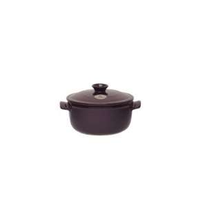 Quart Flame Round Stew Pot in Figue 