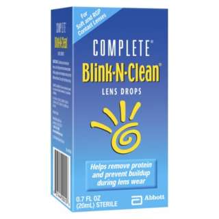 Complete Blink N Clean Lens Drops   .7 ozOpens in a new window