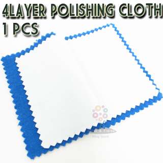1Pcs Silver Jewelry Polish Cleaner Polishing Cloth New  