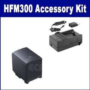 Canon VIXIA HFM300 Camcorder Accessory Kit includes SDBP819 Battery 