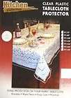 70x108 HEAVY DUTY PLASTIC CLEAR TABLE COVER PROTECTOR DURABLE WIPE 