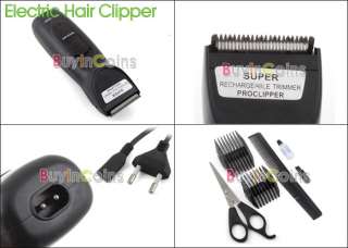 Rechargeable Cordless Electric Trimmer Haircut Clipper  