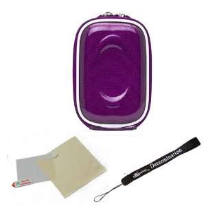 Carbon Fiber Purple Durable Slim Protective Storage Cover Cube 