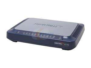    SONICWALL TZ 170 Firewall 6000 Simultaneous Sessions 90 