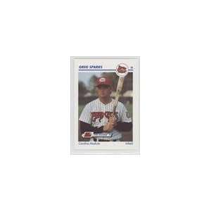  1991 Carolina Mudcats Line Drive #117   Greg Sparks 