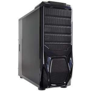  8 Bay ATX Mid Tower Computer Case   No Power Suppply 