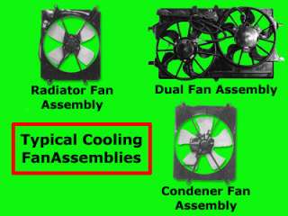 HONDA ELEMENT NEW CONDENSER COOLING FAN 2003 2004 2005  