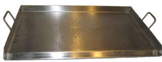  Stainless Steel Comal Flat Top BBQ Cooking Griddle For Stove or Grill