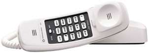 AT&T 210 Trimline Corded Phone White ATT210 NEW  