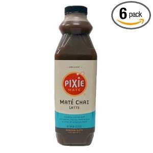 Pixie Mate, Mate Chai Latte, 32 Ounce Grocery & Gourmet Food