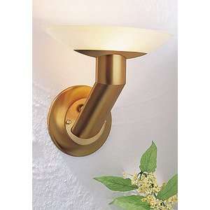   Wall Sconce Antique Brass with Champagne Glass