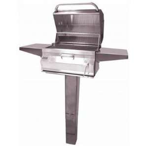  Legacy Post Mounted Charcoal Grill Post Type In Ground 