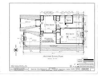   Dutch Colonial farmbouse, architectural plans, blueprints  