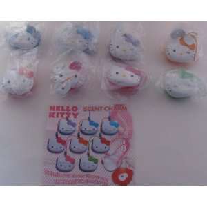  Hello Kitty Scent Charm Set of 8 Vending Toys   Capsule 