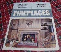 Vintage Majestic Thulman Fireplaces Brochure / Catalog  
