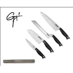   Chef Knife Set with Stainless Magnetic Knife Bar