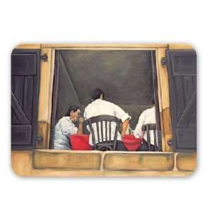  Chef and Waiters Having Service Lunch, 1999   Mouse Mat 