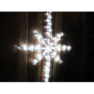   rope lights; Christmas Star LED rope light motif; Christmas LED lights