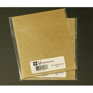  Pack of 2 Prototype Universal Stripboard 4x5 (101x127mm 