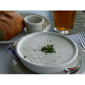 Soup Gift   New England Clam Chowder Bread & Cookies  