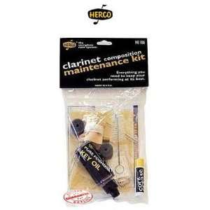    HERCO COMPOSITE CLARINET MAINTENANCE KIT HE106 Musical Instruments