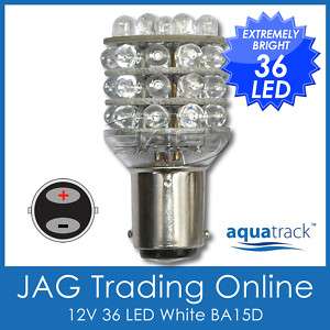 12V 36 LED BA15D GLOBE CARAVAN/BOAT/AN​CHOR/STERN LIGHT  