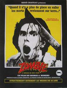 DAWN OF THE DEAD 1979 G.A.ROMERO 17x25 Style B  