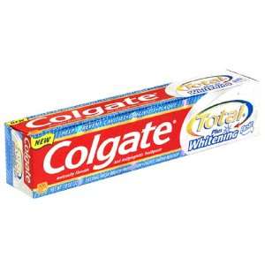  Colgate Total Plus Whitening Toothpaste, 7.8 Ounces 