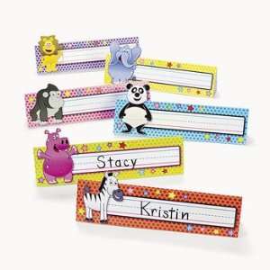  Zoo Animal Name Tag Tents   Teacher Resources & Name Tags 