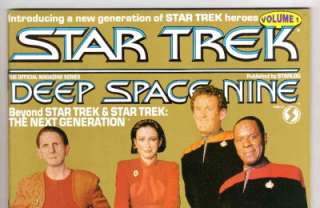 STAR TREK DEEP SPACE NINE Mag #1 (1993)  w/Posters^*  