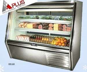 New LEADER Refrigerated High Deli Meat Display Case 60  