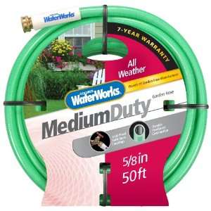   Medium Duty 5/8 Inch x 50 Foot Green Garden Hose Patio, Lawn & Garden