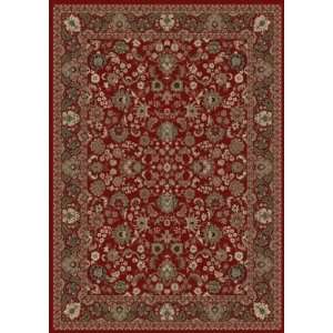  Concord Global Persian Classics Mahal Red 710Round Rug 