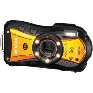 Pentax Optio WG 1 14 MP Waterproof Digital Camera with GPS   Orange 