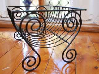Metal French Style Scroll Plate Drainer Dish Rack  