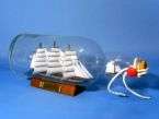 Cutty Sark Model Ship in a Bottle 11 Nautical Decor  
